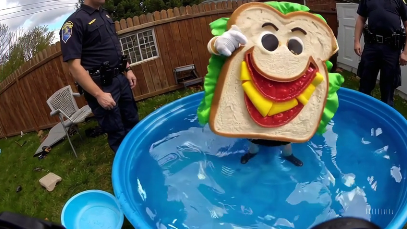 Kentucky Police Respond to “Sandwich Man” Pool Antics Amid Allegations of Condiment Theft for Sexual Pleasure